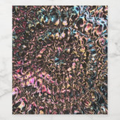 Gemstone Spiral Weinetikett (Einzelnes Label)