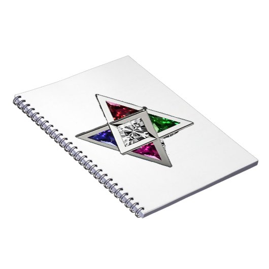 Gemstone Star Notizblock (Rechte Seite)