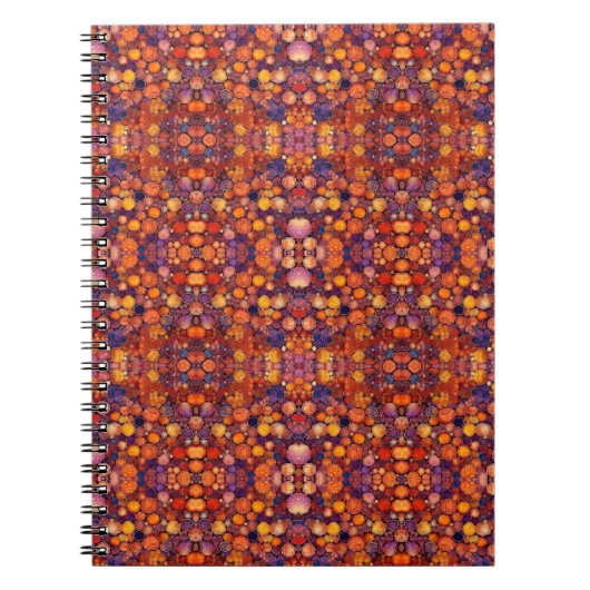 Gemstone Symphony: Weltklasse-Farbmuster Notizblock (Vorderseite)