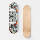 Gemstone Vibes Skateboard Deck (Vorderseite)