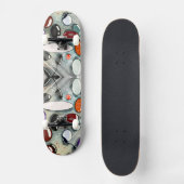 Gemstone Vibes Skateboard Deck (Vorderseite)