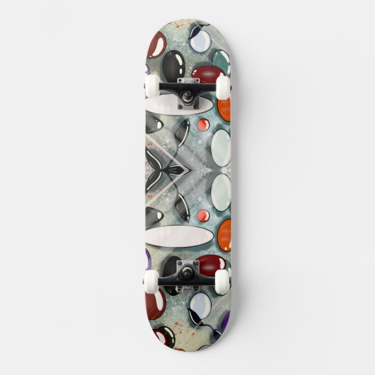 Gemstone Vibes Skateboard Deck (Vorderseite)