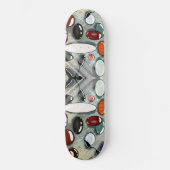 Gemstone Vibes Skateboard Deck (Vorderseite)