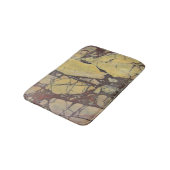 Gemstone Yellow Marbour Agate Foto Gem Badematte (Schrägansicht)