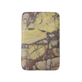 Gemstone Yellow Marbour Agate Foto Gem Badematte (Vorderseite Vertikal)