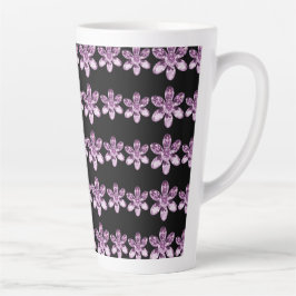 GEMSTONES BLUME PATTERN MILCHTASSE