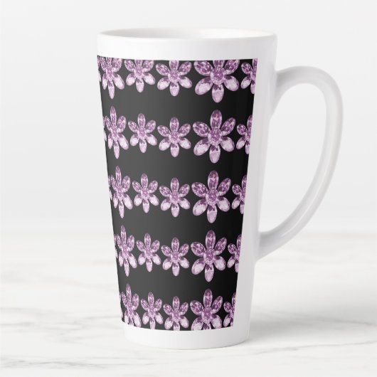 GEMSTONES BLUME PATTERN MILCHTASSE (Rechts)