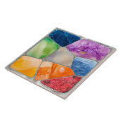 Gemstones MosaikCollage Fliese (Seite)