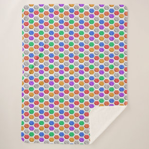 GEMSTONES PATTERN DESIGN SHERPADECKE