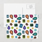 Gemstones Postkarte (Vorne/Hinten)