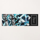 Gemstones Topaz - Yoga Mat Yogamatte (Vorderseite (Horizontal))