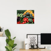 Gemüse 2 poster (Heimbüro)