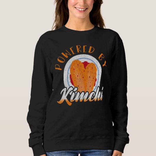 Gemüse aus Kimchi-asiatischen Redewendungen Sweatshirt (Vorderseite)