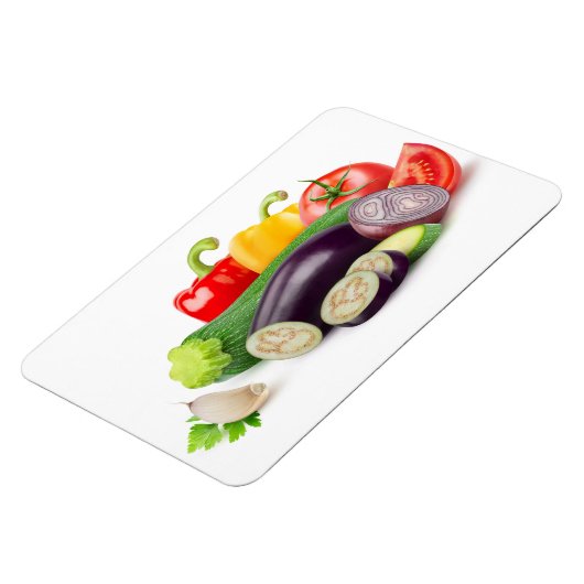 Gemüse aus Ratatouille Magnet (Linke Seite)