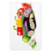 Gemüse aus Ratatouille Magnet (Vertikal)