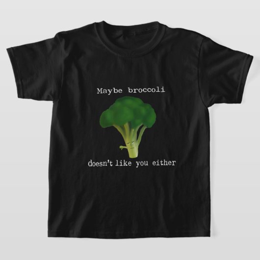 Gemüse Broccoli nicht wie Sie D0100101A T-Shirt (Ablage )