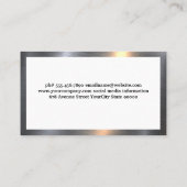 Gemüse | Butchers Knife | Kulinarisch Visitenkarte (Rückseite)