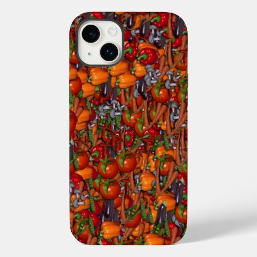 Gemüse Case-Mate iPhone Hülle (Rückseite)