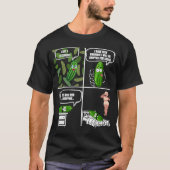 Gemüse Cucumber Erwachsene Sarcasm Spaß Gurken T-Shirt (Vorderseite)