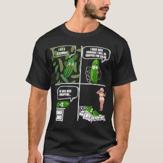 Gemüse Cucumber Erwachsene Sarcasm Spaß Gurken T-Shirt