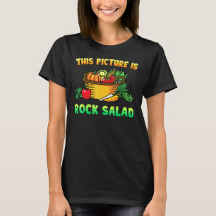 Gemüse - dieses Bild ist Rocksalat - Botanica T-Shirt