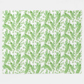 Gemüse Erbsen Fleecedecke (Vorderseite (Horizontal))