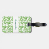 Gemüse Erbsen Gepäckanhänger (Rückseite horizontal)