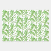 Gemüse Erbsen Geschenkpapier Set (Vorderseite 2)