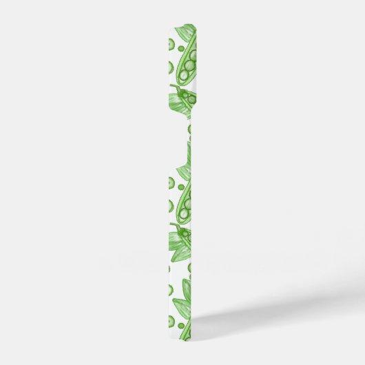 Gemüse Erbsen iPhone Hülle (Rechte Seite)