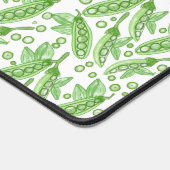 Gemüse Erbsen Schreibtischunterlage (Ecke)