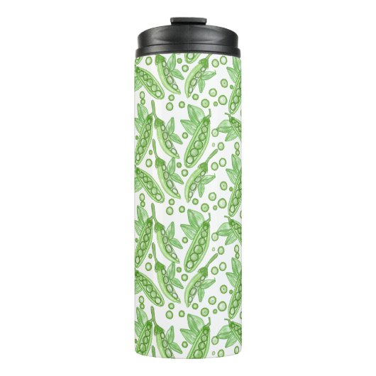 Gemüse Erbsen Thermosbecher (Vorderseite)