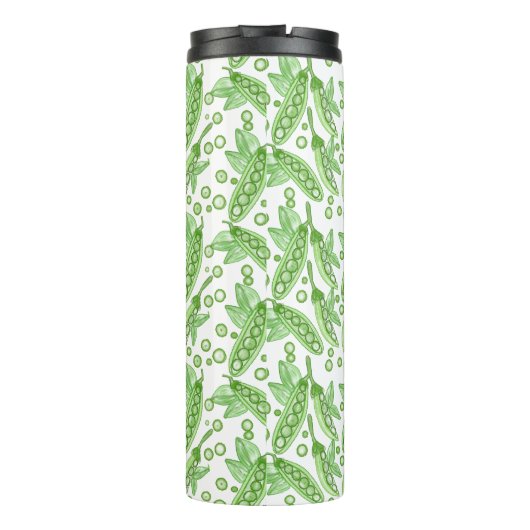 Gemüse Erbsen Thermosbecher (Rückseite)