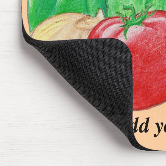 Gemüse erzeugt Mousepad (Ecke)