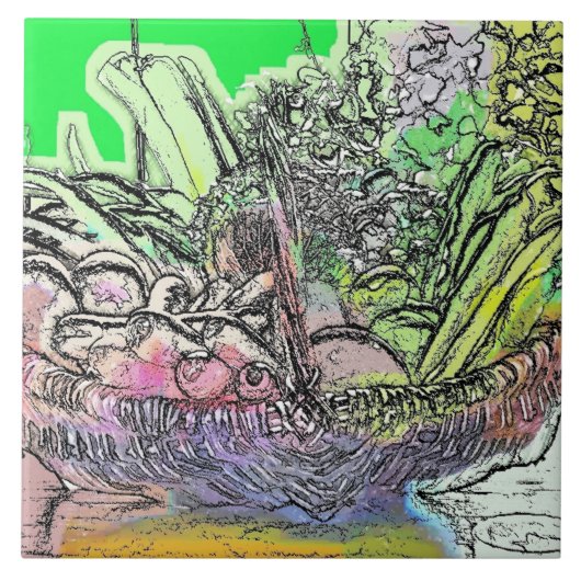 GEMÜSE FLIESE (Vorderseite)