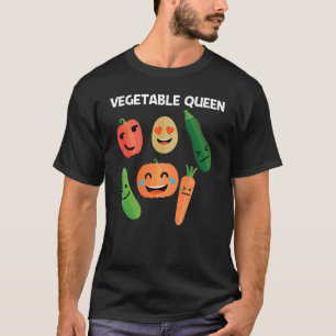 Gemüse für Frauen Mama gesunde Lebensweise Ernähru T-Shirt