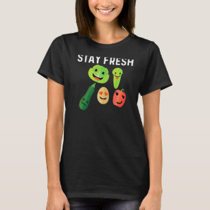 Gemüse für Männer Frauen Obst Gemüse Gartenarbeit T-Shirt