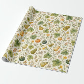 Gemüse Garten Ernte Kürbis Geschenkpapier (Ungerollt)