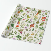 Gemüse-Garten-Geschenkpapier für sie Geschenkpapier (Ungerollt)