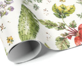 Gemüse-Garten-Produkte-Verpackungspapier Geschenkpapier (Rolleneckpunkt)