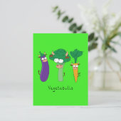 Gemüse Gemüsebullen Wittling Postkarte (Stehend Vorderseite)