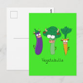 Gemüse Gemüsebullen Wittling Postkarte (Vorne/Hinten)