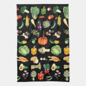Gemüse Geschirrtuch (Vertikal)