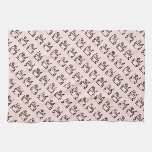 Gemüse Geschirrtuch (Horizontal)