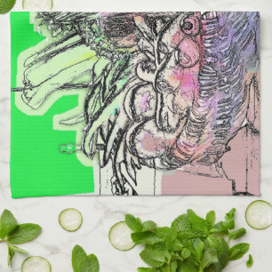 GEMÜSE GESCHIRRTUCH