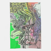 GEMÜSE GESCHIRRTUCH (Vertikal)