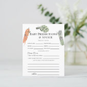 Gemüse grüne Baby-Vorhersagen und Ratschläge (Stehend Vorderseite)