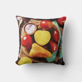 "Gemüse hausgemachte Salate" Niedliches Foto. Jetz Kissen