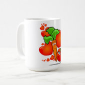 Gemüse in Liebe, Tasse (Vorderseite Links)