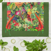 Gemüse Inspirationen Küchentücher (Gefaltet)