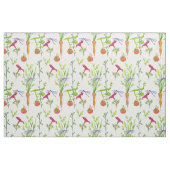 Gemüse Karotten Tomaten Garden Dragonfly Stoff (Fat Quarter (45,7 x 55,9 cm))